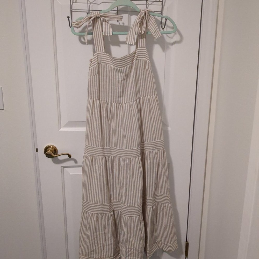 Women's Cotton Sundress - Picture 2 of 4